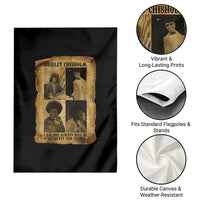 Shirley Chisholm Catalyst For Change Quote Garden Flag Womens History Month