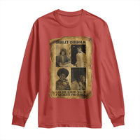 Shirley Chisholm Catalyst For Change Quote Long Sleeve Shirt Womens History Month