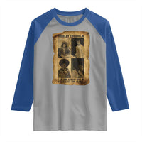 Shirley Chisholm Catalyst For Change Quote Raglan Shirt Womens History Month