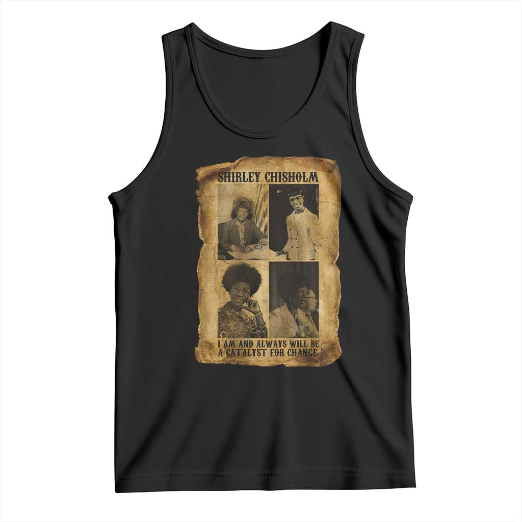 Shirley Chisholm Catalyst For Change Quote Tank Top Womens History Month