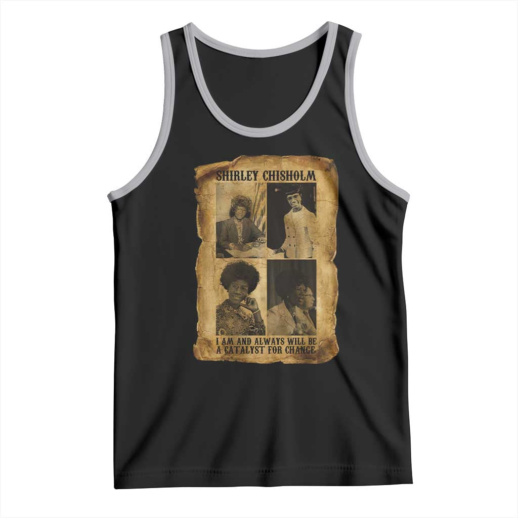 Shirley Chisholm Catalyst For Change Quote Tank Top Womens History Month