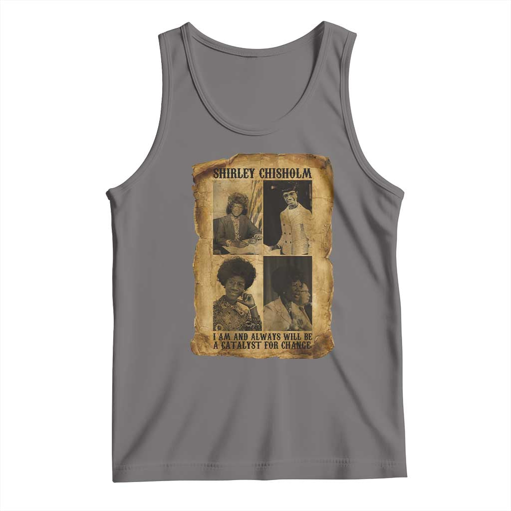 Shirley Chisholm Catalyst For Change Quote Tank Top Womens History Month