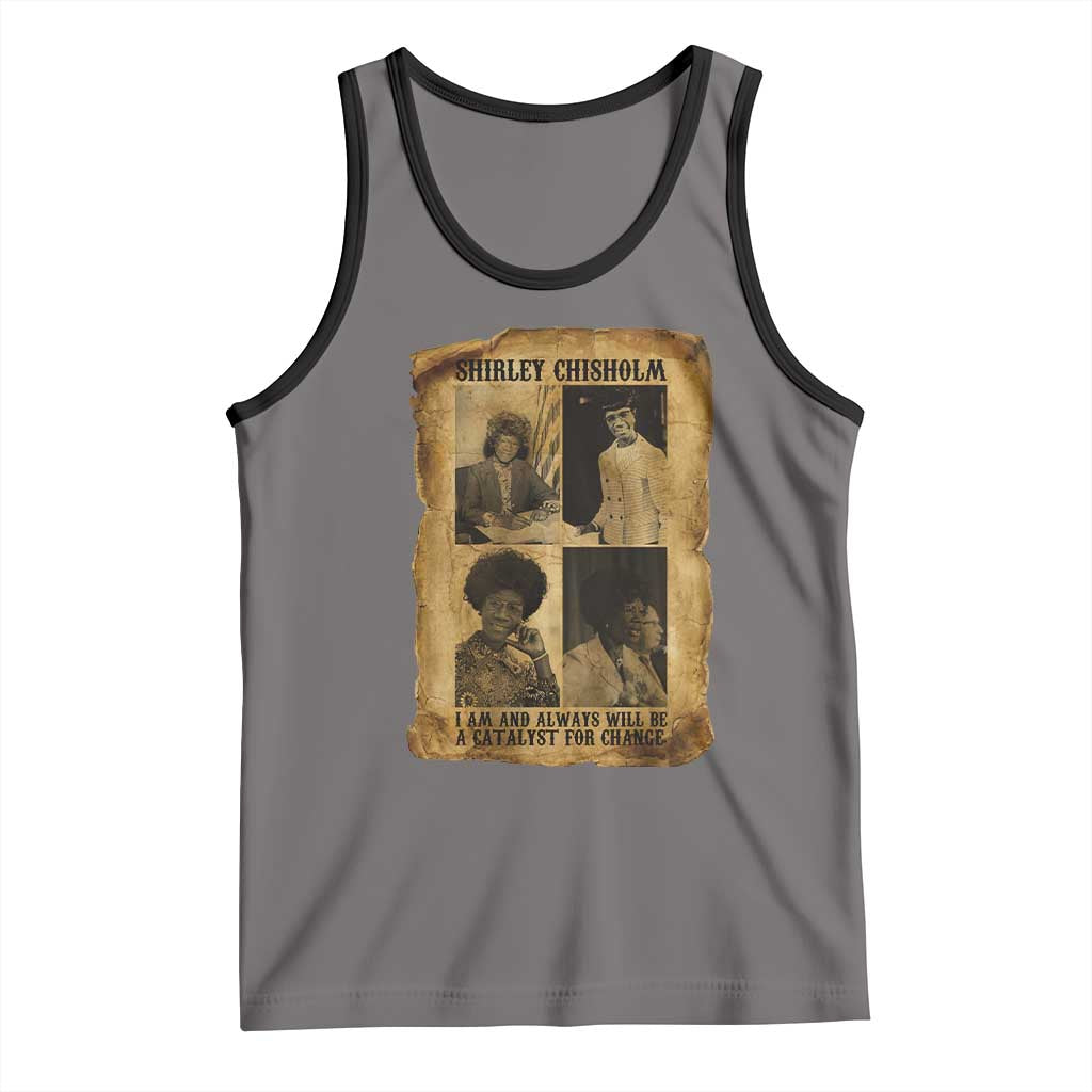 Shirley Chisholm Catalyst For Change Quote Tank Top Womens History Month