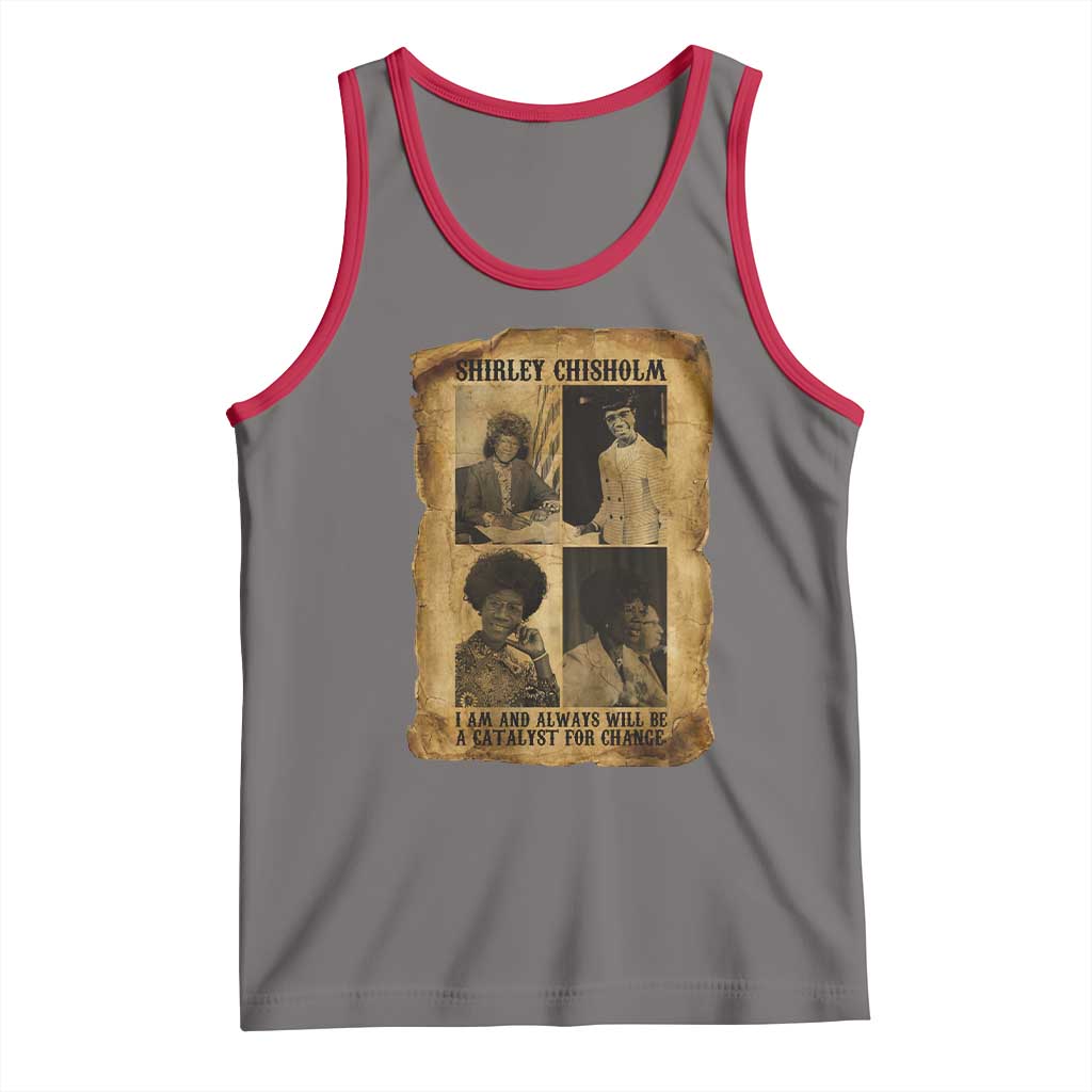 Shirley Chisholm Catalyst For Change Quote Tank Top Womens History Month