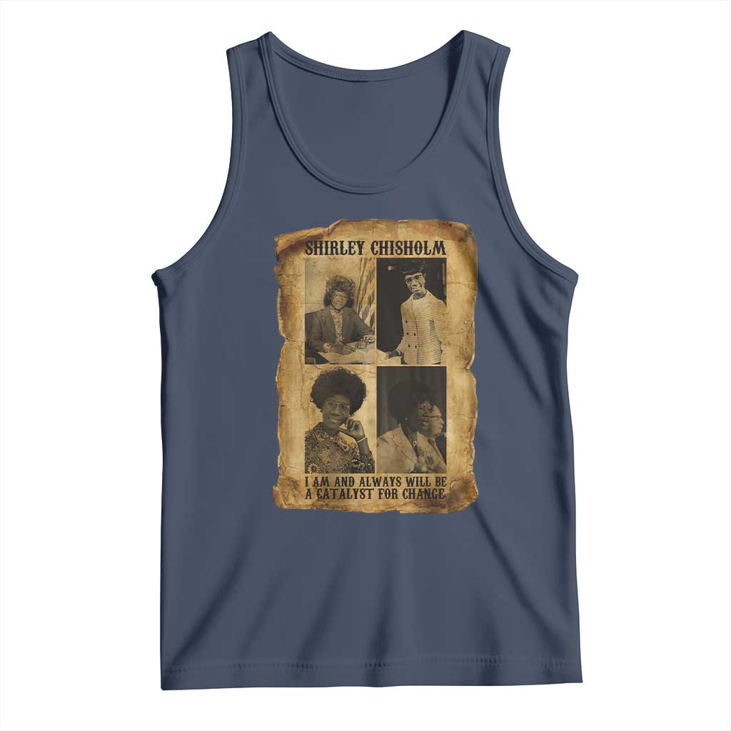 Shirley Chisholm Catalyst For Change Quote Tank Top Womens History Month