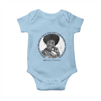 Shirley Chisholm Quote Baby Onesie Service Is The Rent You Pay