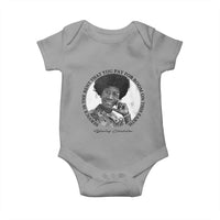 Shirley Chisholm Quote Baby Onesie Service Is The Rent You Pay