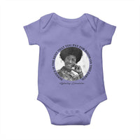 Shirley Chisholm Quote Baby Onesie Service Is The Rent You Pay