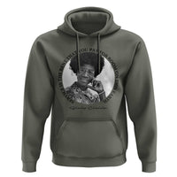 Shirley Chisholm Quote Hoodie Service Is The Rent You Pay