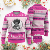 Shirley Chisholm Quote Ugly Christmas Sweater Service Is The Rent You Pay