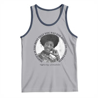 Shirley Chisholm Quote Tank Top Service Is The Rent You Pay