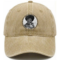 Shirley Chisholm Quote Washed Cotton Baseball Cap Service Is The Rent You Pay