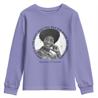 Shirley Chisholm Quote Youth Sweatshirt Service Is The Rent You Pay