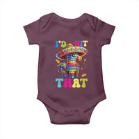 Funny Cinco De Mayo Pinata Baby Onesie Id Hit That