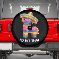 Funny Rainbow Pinata Sombrero Spare Tire Cover Id Hit That