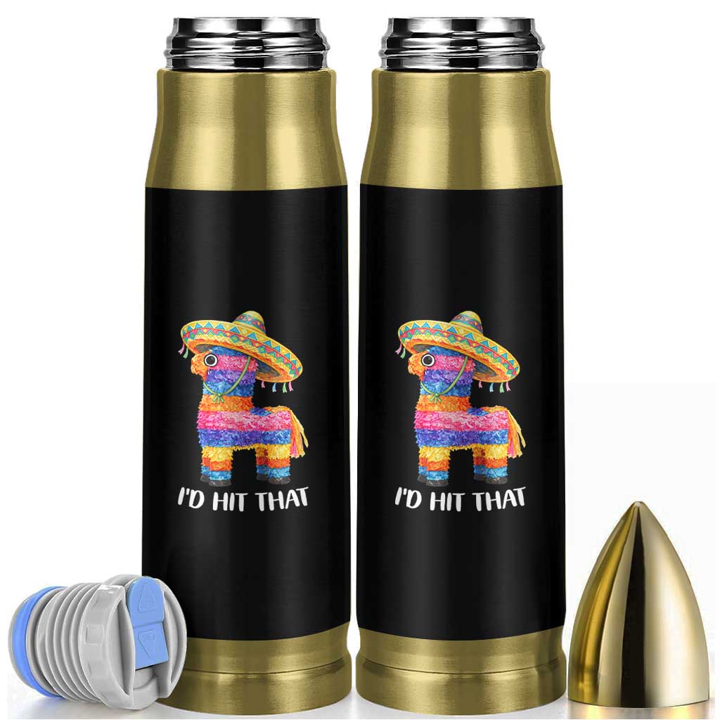 Funny Rainbow Pinata Sombrero Bullet Tumbler Id Hit That