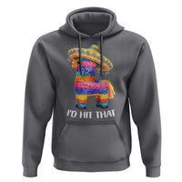 Funny Rainbow Pinata Sombrero Hoodie Id Hit That