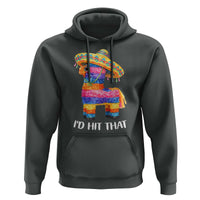 Funny Rainbow Pinata Sombrero Hoodie Id Hit That