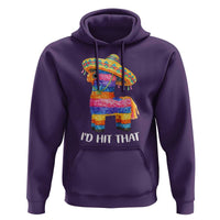Funny Rainbow Pinata Sombrero Hoodie Id Hit That