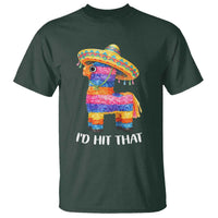 Funny Rainbow Pinata Sombrero T Shirt Id Hit That