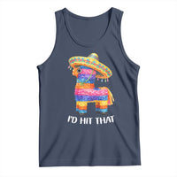 Funny Rainbow Pinata Sombrero Tank Top Id Hit That