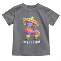 Funny Rainbow Pinata Sombrero Toddler T Shirt Id Hit That