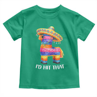 Funny Rainbow Pinata Sombrero Toddler T Shirt Id Hit That