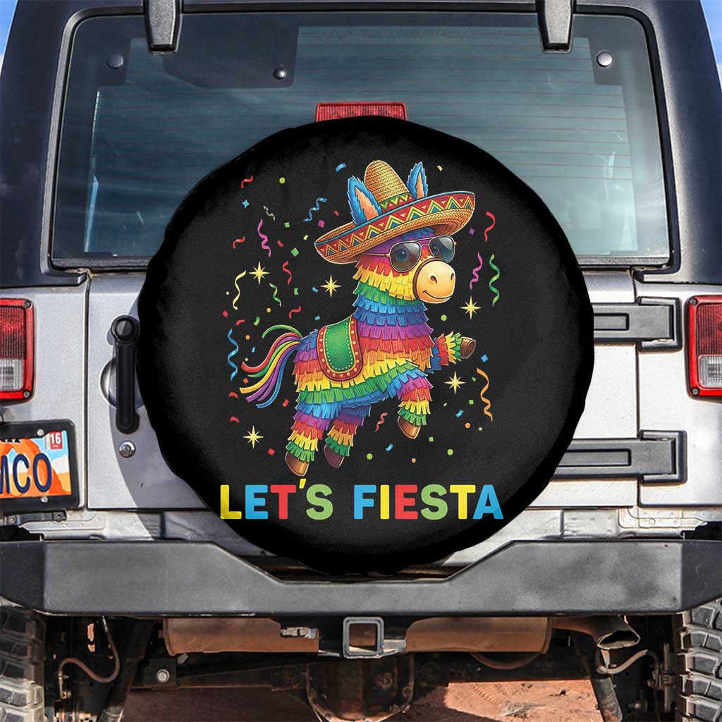 Mexican Fiesta Pinata Spare Tire Cover Funny Cinco De Mayo