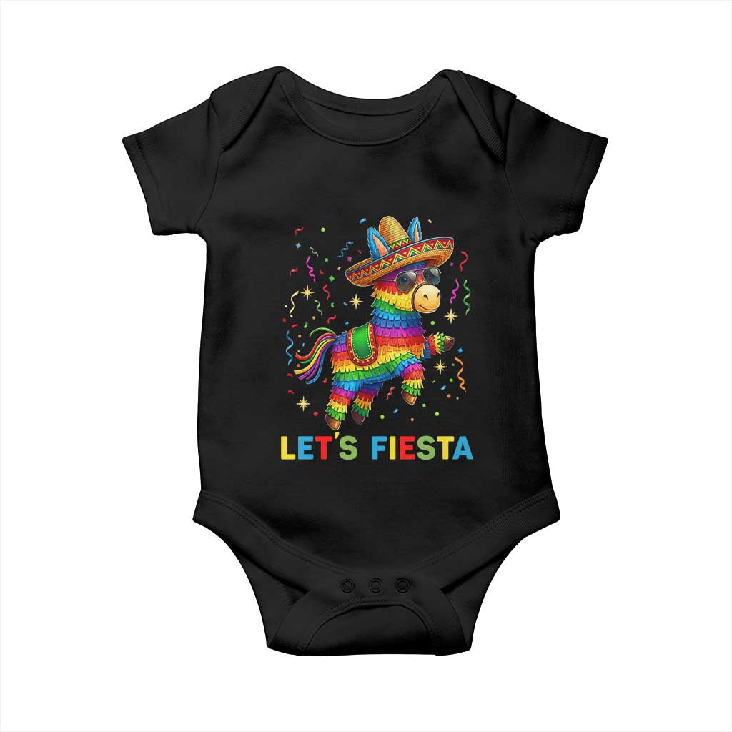 Mexican Fiesta Pinata Baby Onesie Funny Cinco De Mayo