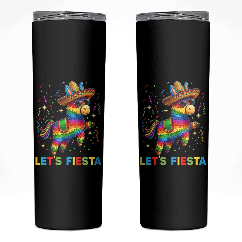 Mexican Fiesta Pinata Skinny Tumbler Funny Cinco De Mayo