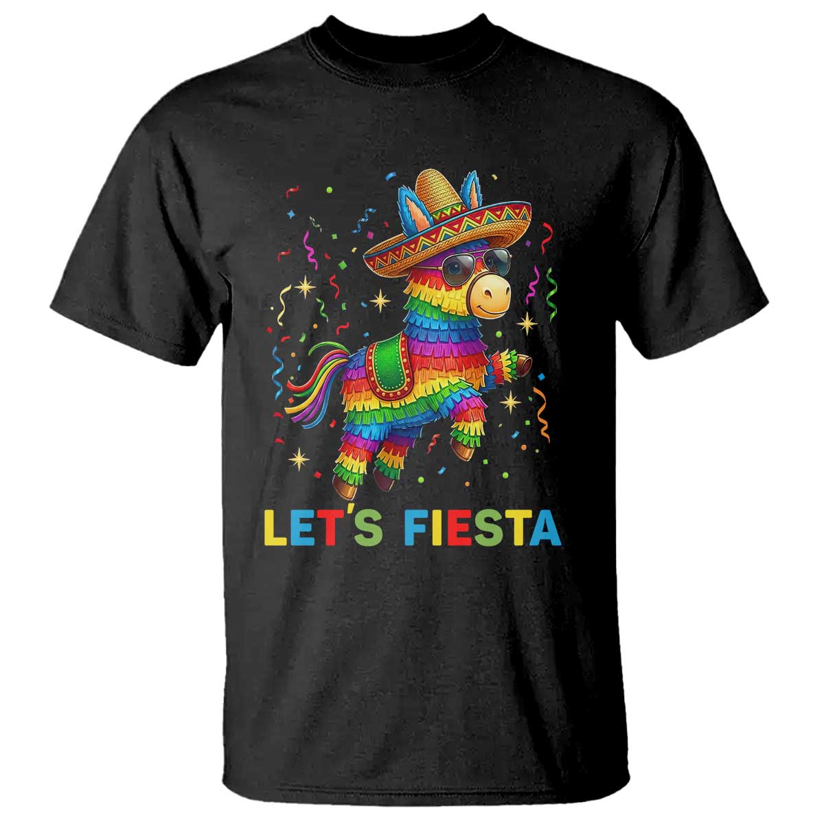 Mexican Fiesta Pinata T Shirt Funny Cinco De Mayo