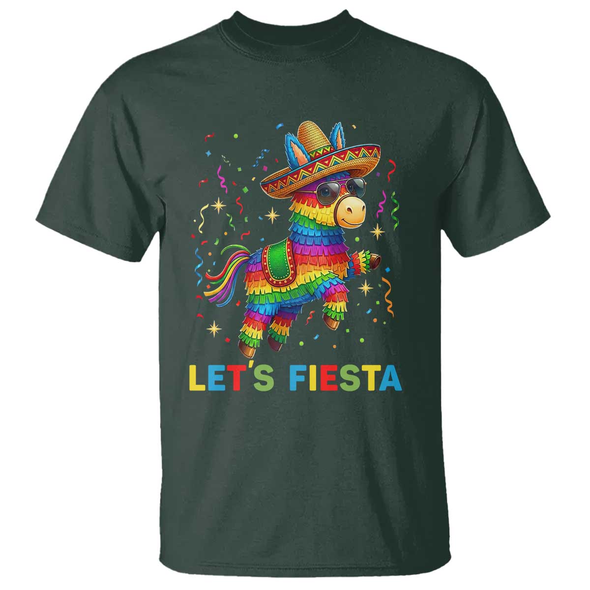 Mexican Fiesta Pinata T Shirt Funny Cinco De Mayo