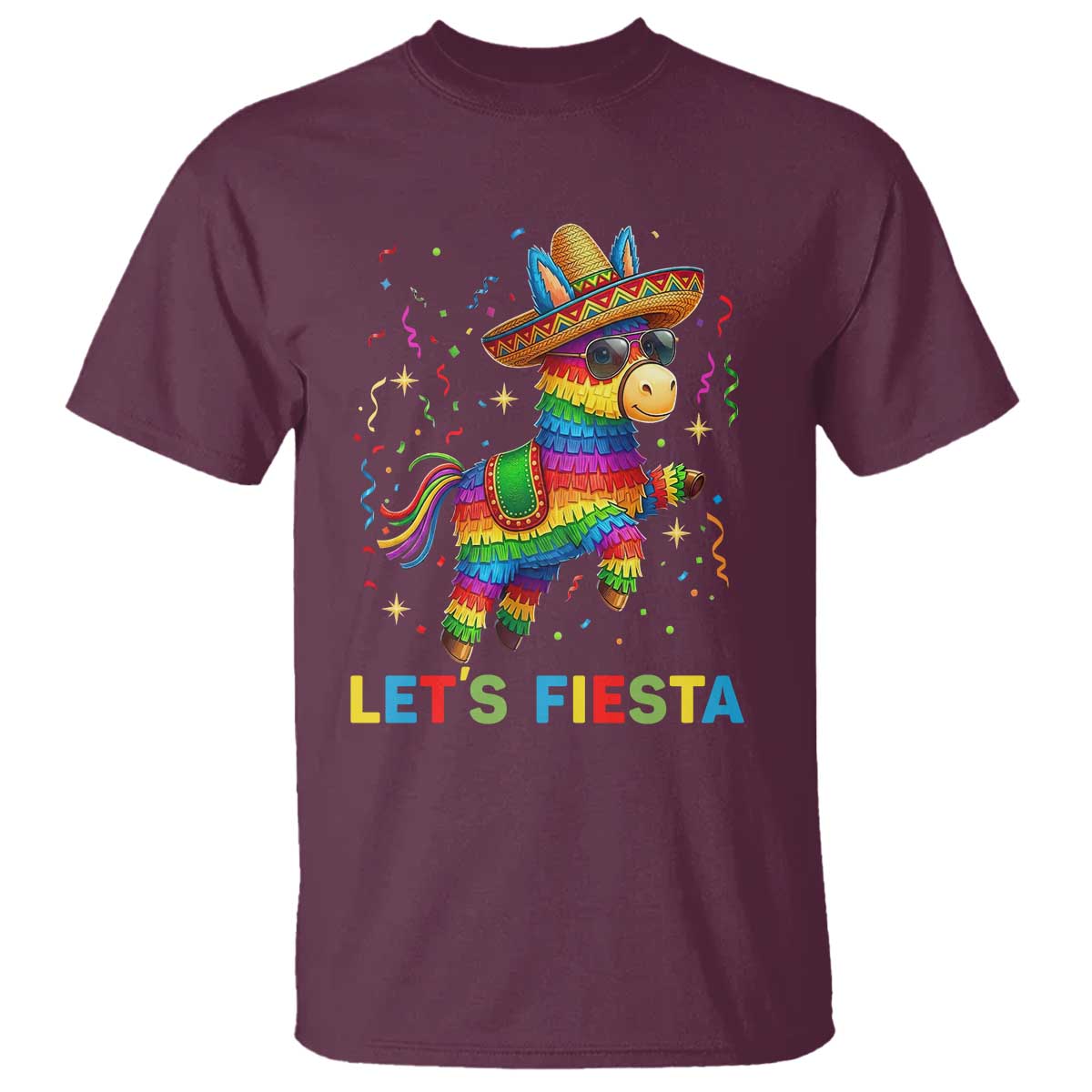 Mexican Fiesta Pinata T Shirt Funny Cinco De Mayo