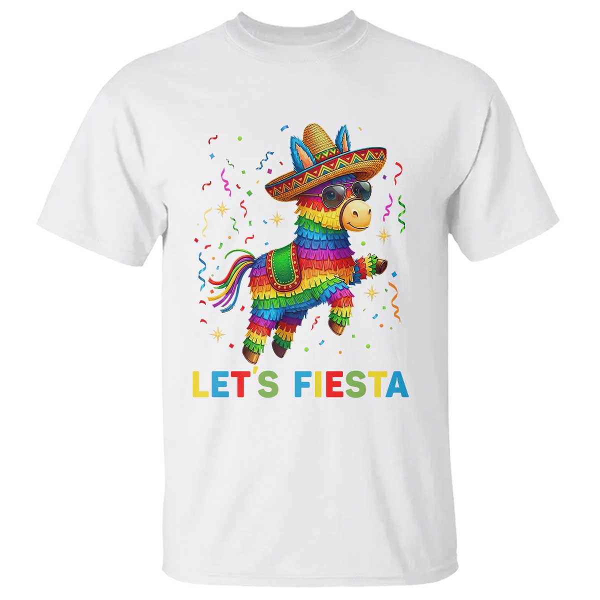 Mexican Fiesta Pinata T Shirt Funny Cinco De Mayo
