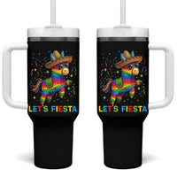 Mexican Fiesta Pinata Tumbler With Handle Funny Cinco De Mayo