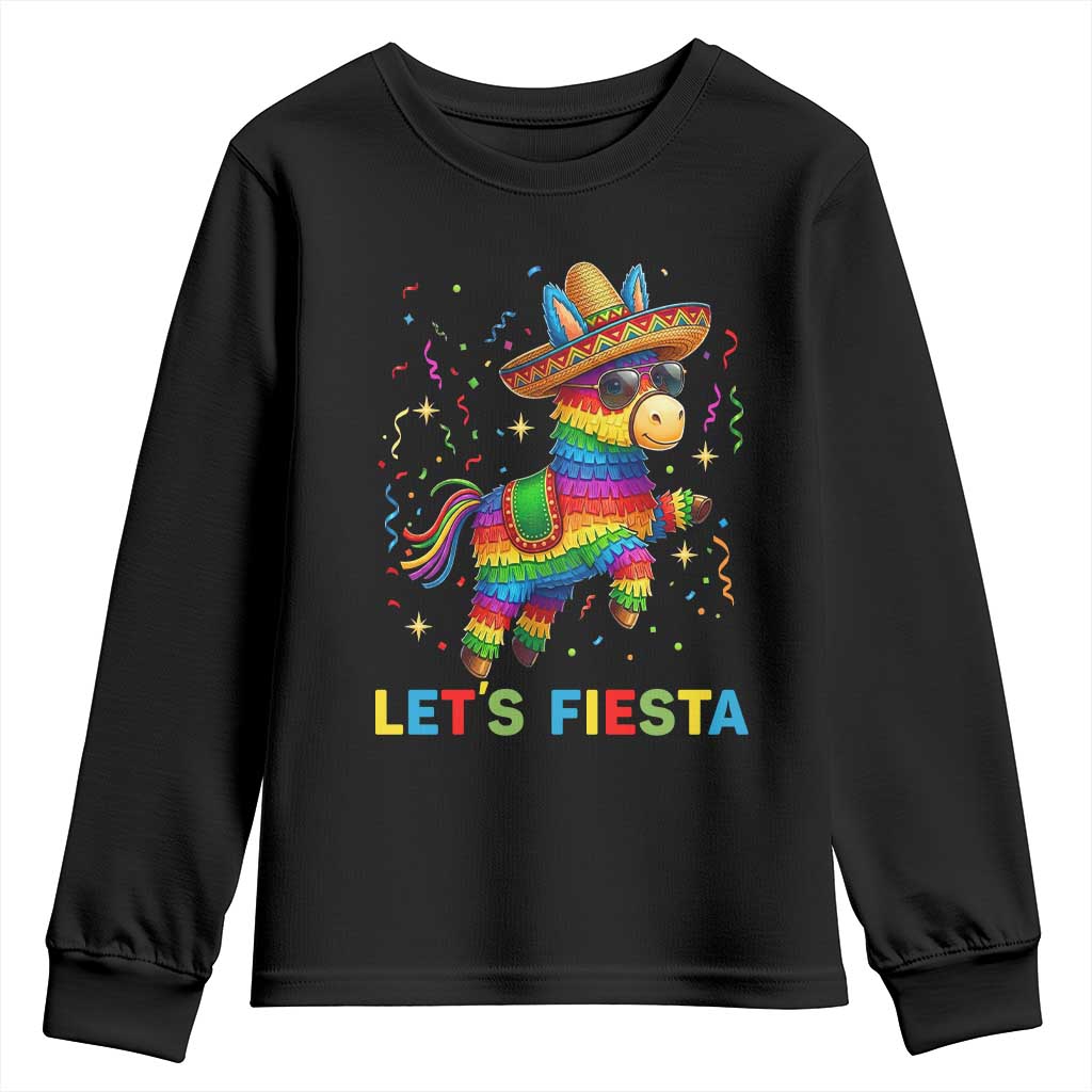 Mexican Fiesta Pinata Youth Sweatshirt Funny Cinco De Mayo