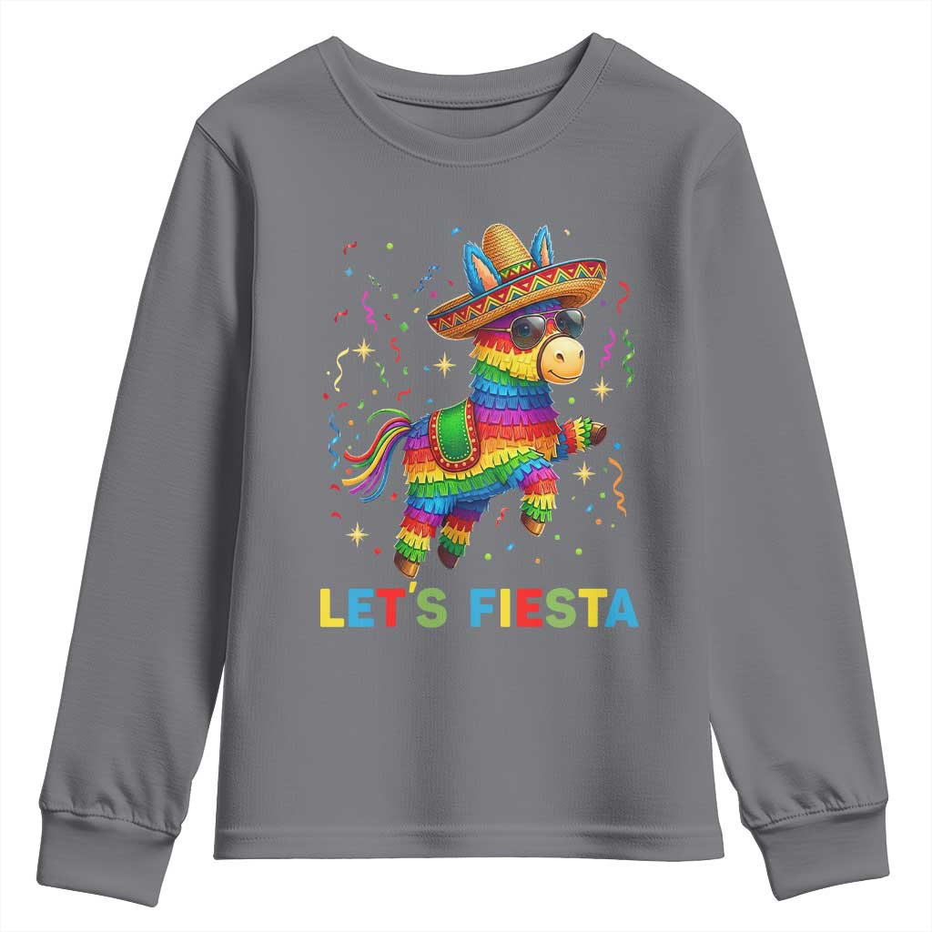 Mexican Fiesta Pinata Youth Sweatshirt Funny Cinco De Mayo