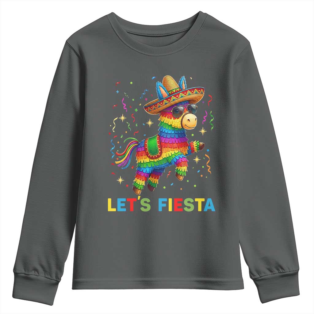 Mexican Fiesta Pinata Youth Sweatshirt Funny Cinco De Mayo