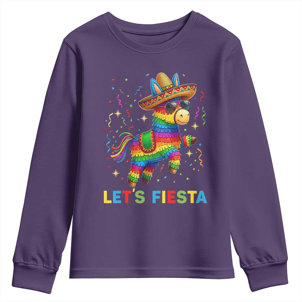 Mexican Fiesta Pinata Youth Sweatshirt Funny Cinco De Mayo