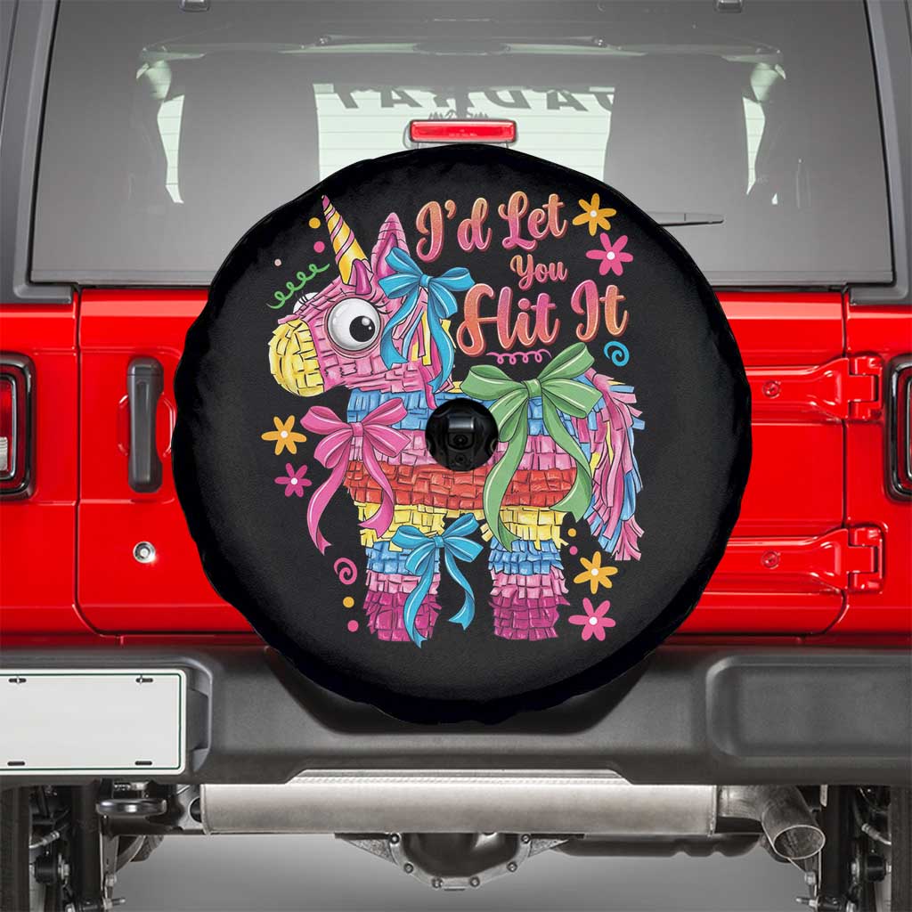 Funny Cinco De Mayo Pinata Spare Tire Cover Id Let You Hit It