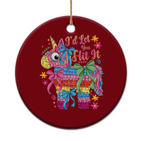 Funny Cinco De Mayo Pinata Ceramic Ornament Id Let You Hit It