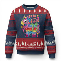Funny Cinco De Mayo Pinata Ugly Christmas Sweater Id Let You Hit It