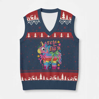 Funny Cinco De Mayo Pinata V-Neck Knit Sweater Vest Id Let You Hit It