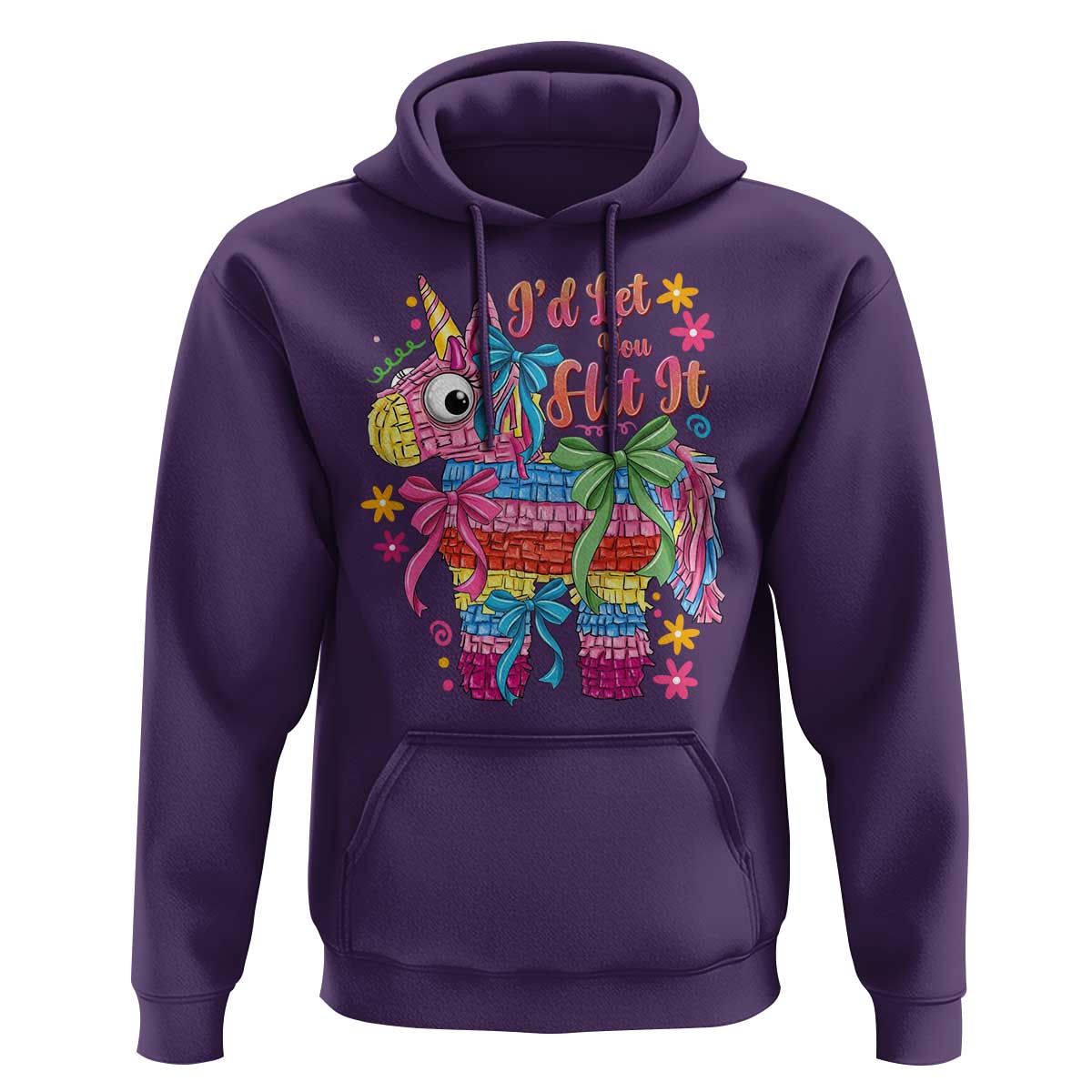 Funny Cinco De Mayo Pinata Hoodie Id Let You Hit It