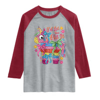 Funny Cinco De Mayo Pinata Raglan Shirt Id Let You Hit It