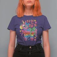 Funny Cinco De Mayo Pinata T Shirt For Women Id Let You Hit It