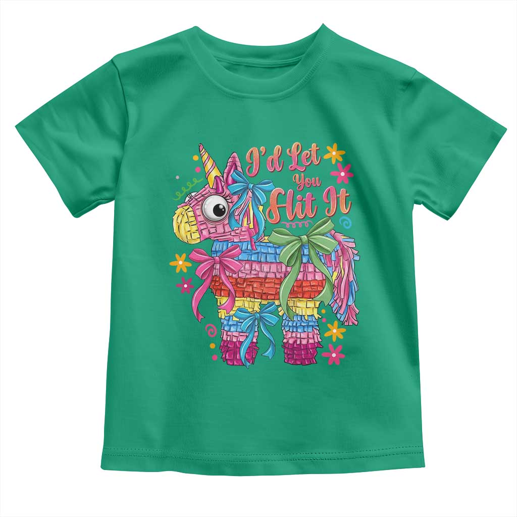 Funny Cinco De Mayo Pinata Toddler T Shirt Id Let You Hit It
