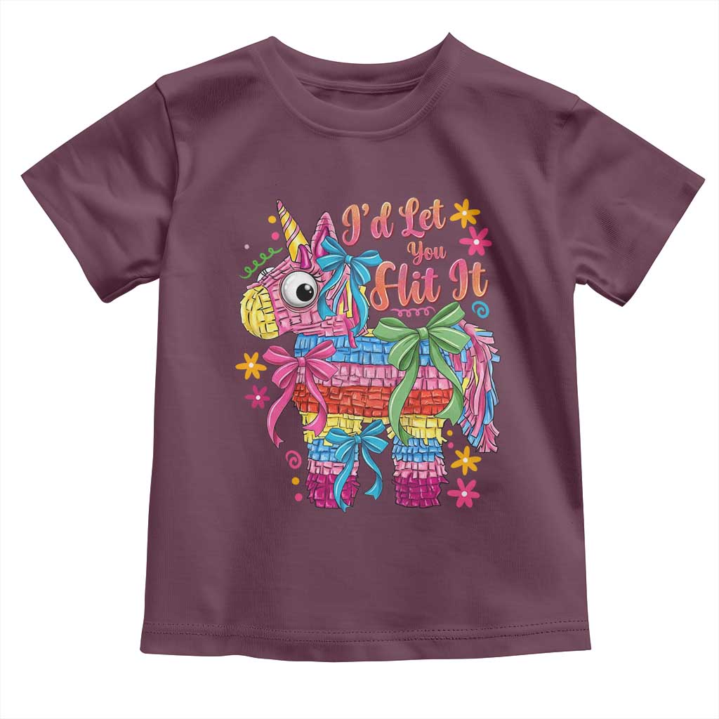 Funny Cinco De Mayo Pinata Toddler T Shirt Id Let You Hit It