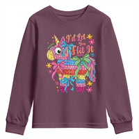 Funny Cinco De Mayo Pinata Youth Sweatshirt Id Let You Hit It