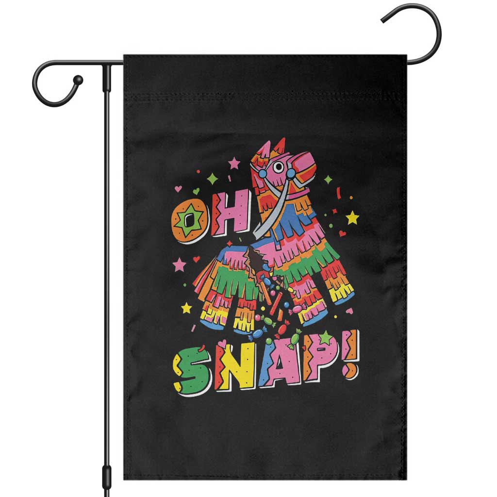 Funny Cinco De Mayo Pinata Candy Party Garden Flag Oh Snap